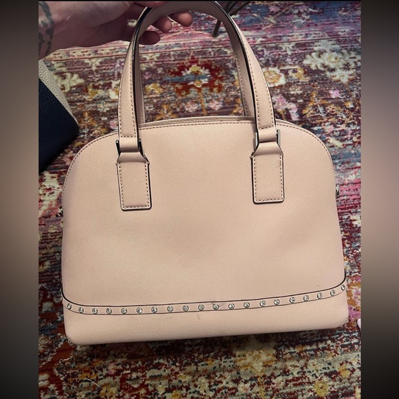 Soft pink Medium Kate Spade diamond studded bow tote. $150 OBO - Picture 4 of 6
